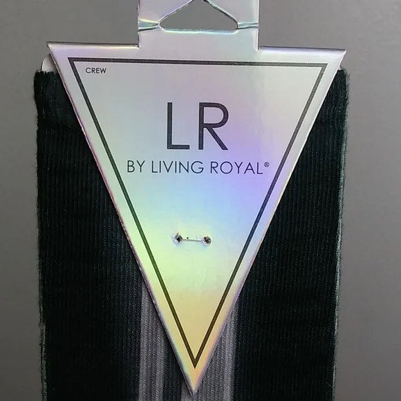 Living Royal Unisex X Ray Crew Sock Black Halloween - Picture 4 of 6